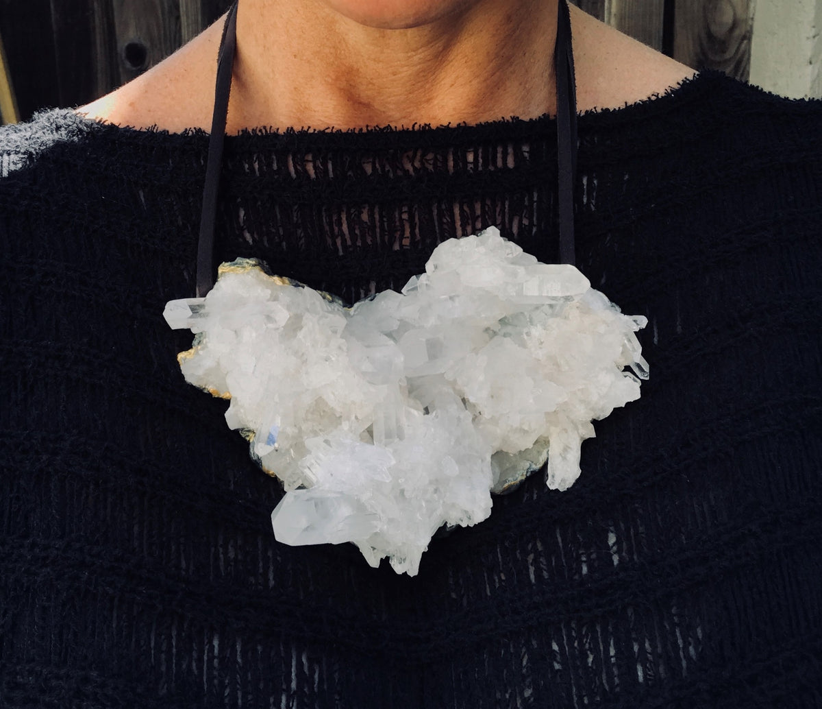 One of a kind handmade wearable art crystal stone jewelry accessories ...